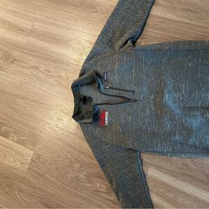 Patagonia Gray Quarter-Zip Sweatshirt
